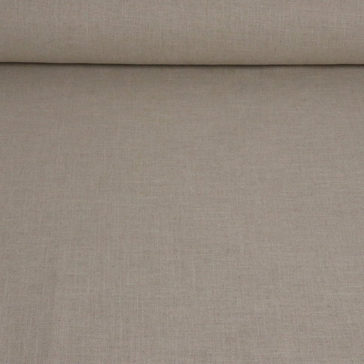 Girona Plain Natural Double Width Fabric