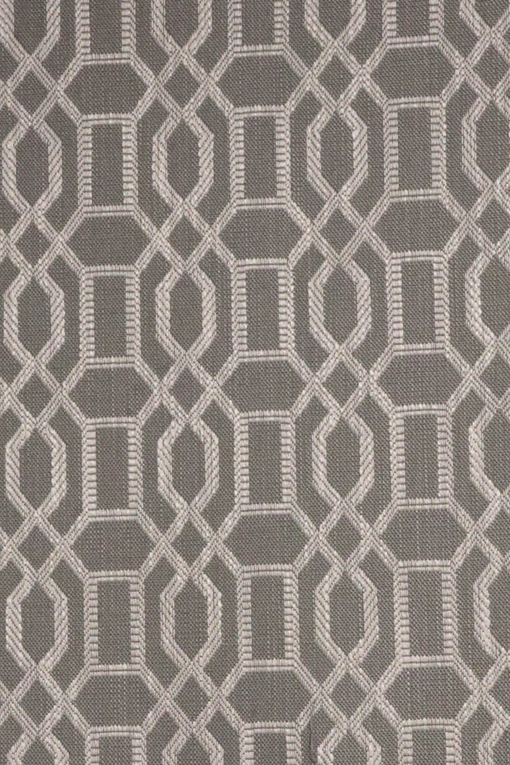 Utopia Trellis Taupe Upholstery Fabric