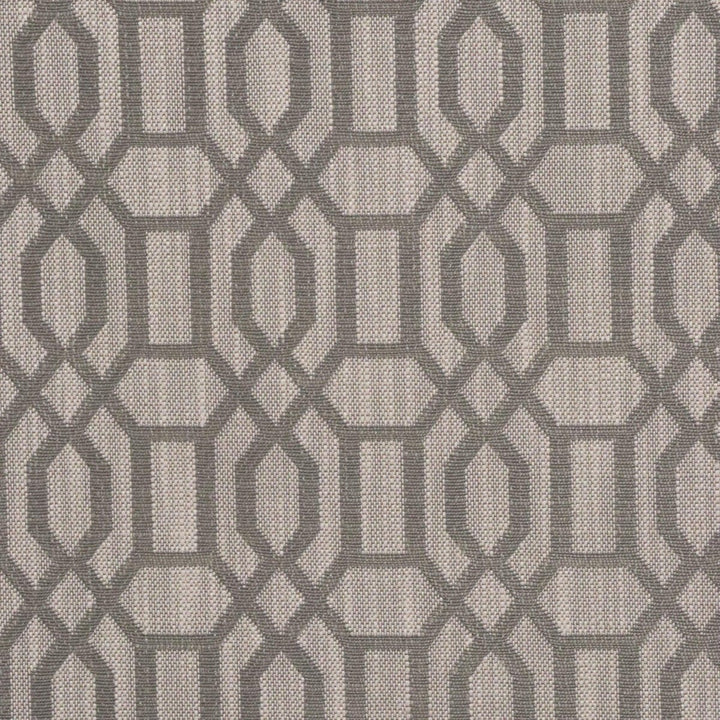 Utopia Trellis Taupe Upholstery Fabric