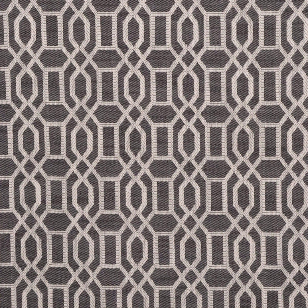 Utopia Trellis Umber Upholstery Fabric