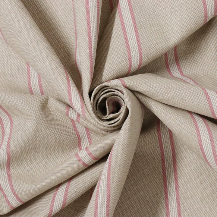 Columbia Stripe Pink Fabric