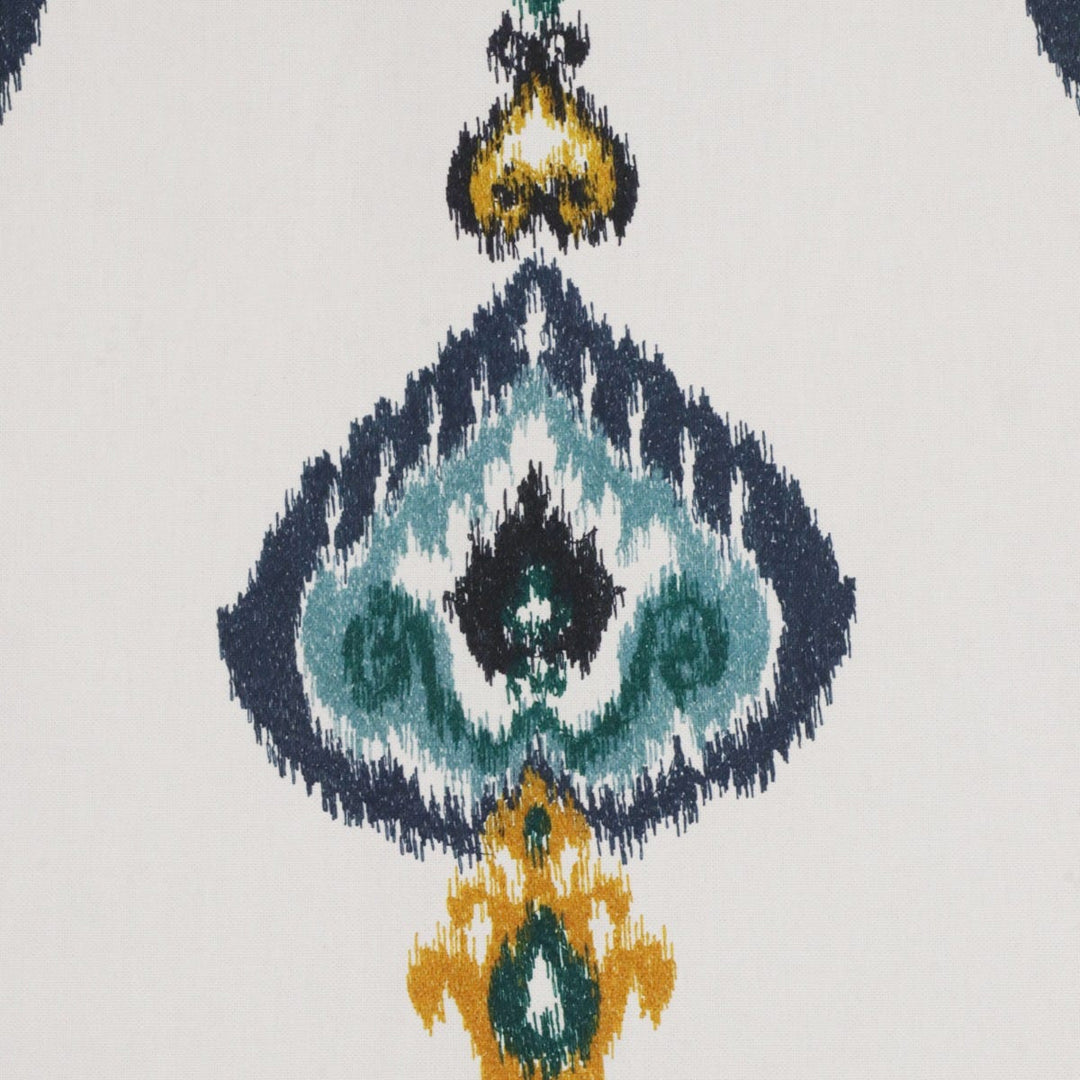 Kasbah Blue / White Fabric