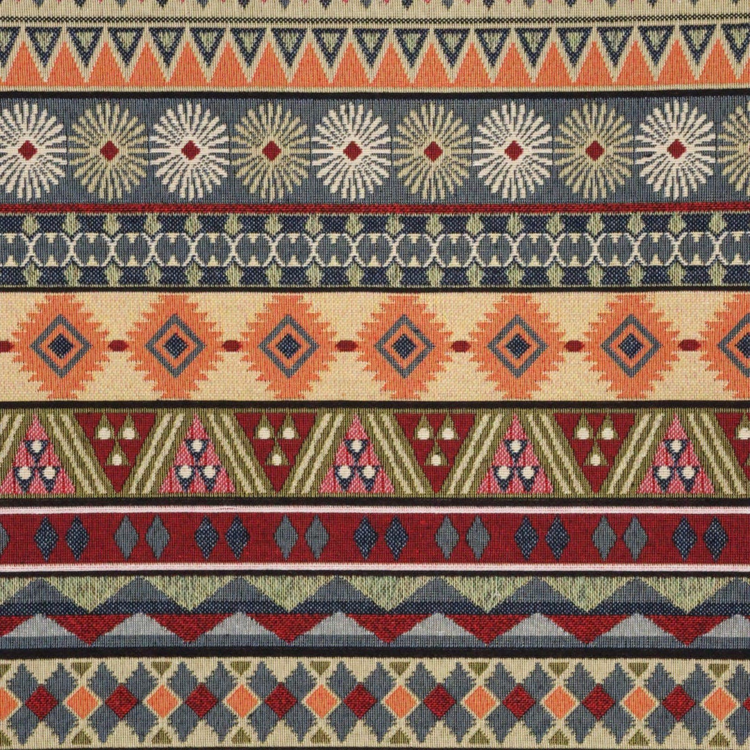 Aztec Stripe Tapestry Rustic Fabric