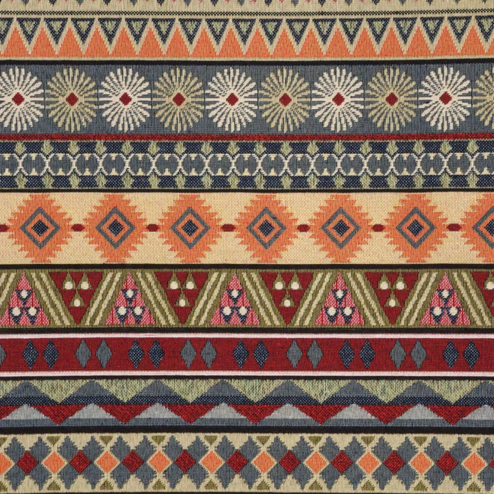 Aztec Stripe Tapestry Rustic Fabric