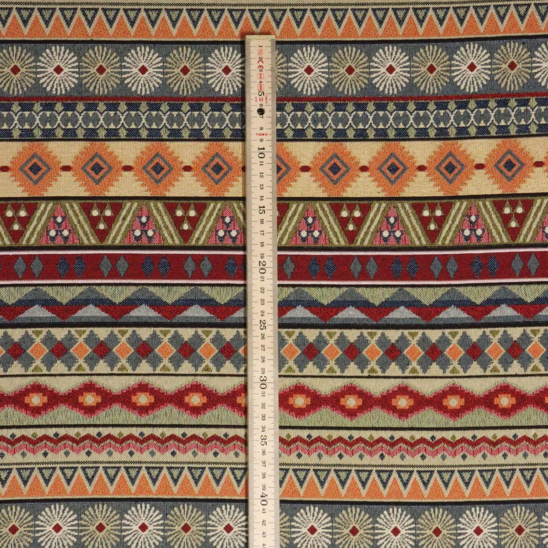 Aztec Stripe Tapestry Rustic Fabric