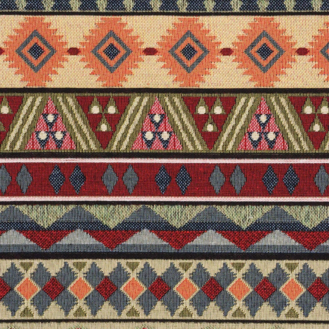 Aztec Stripe Tapestry Rustic Fabric