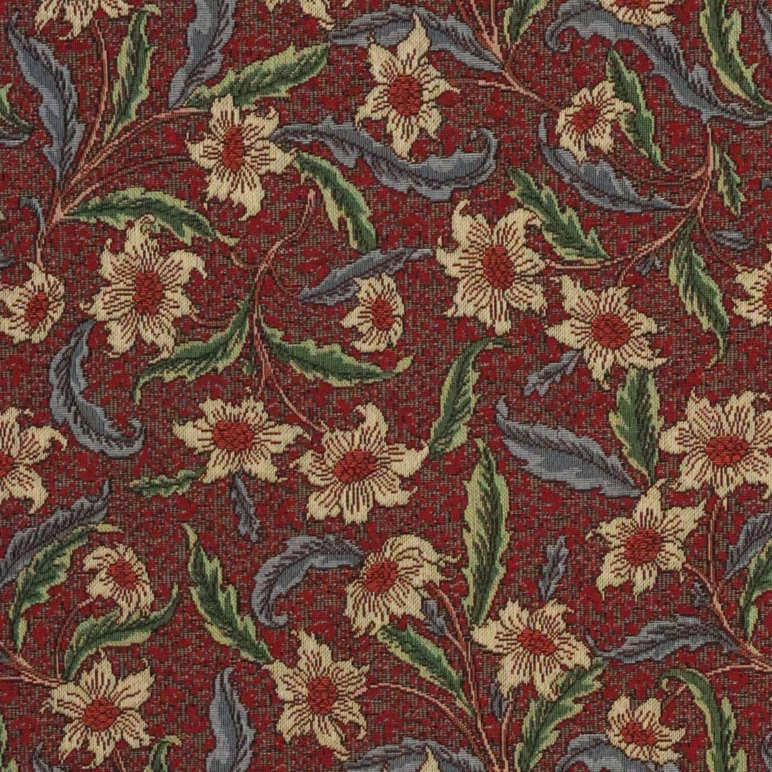 Stoneywell Red / Brown Tapestry Fabric