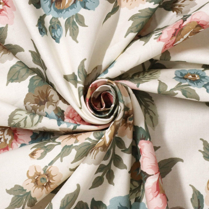 Lottie Vintage Floral Fabric