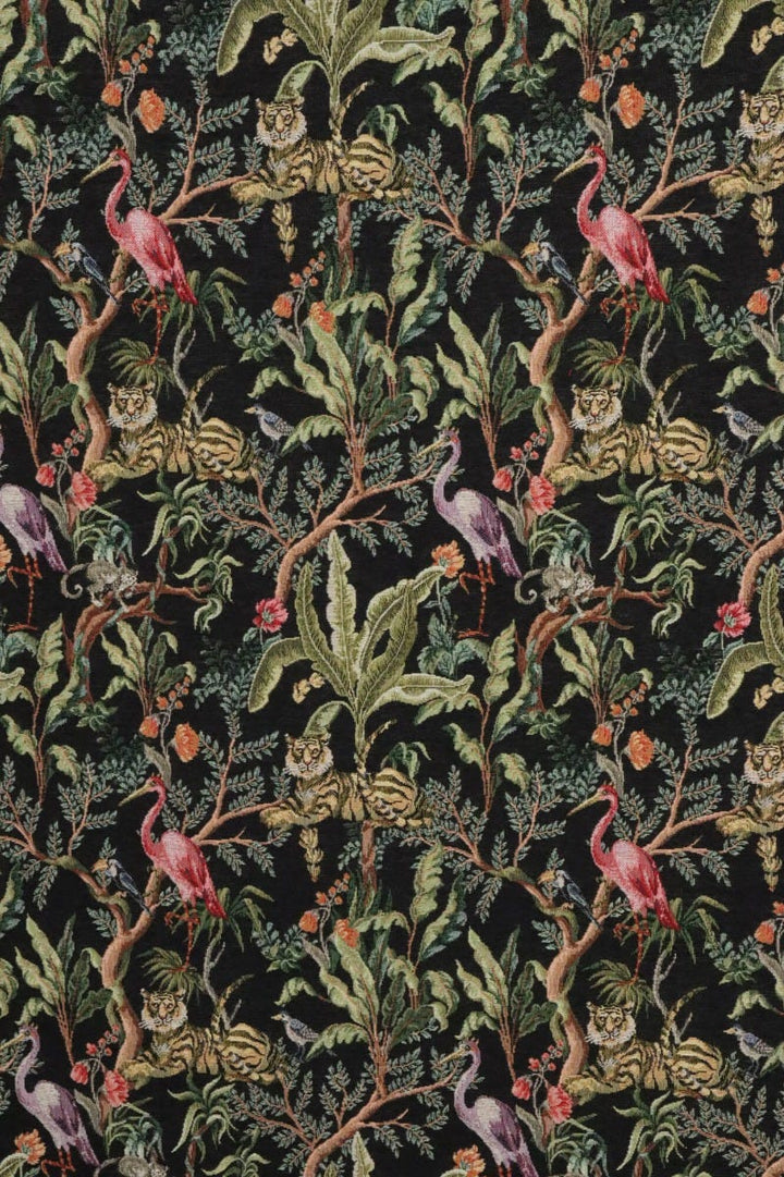 The Congo Black / Multi Tapestry Fabric