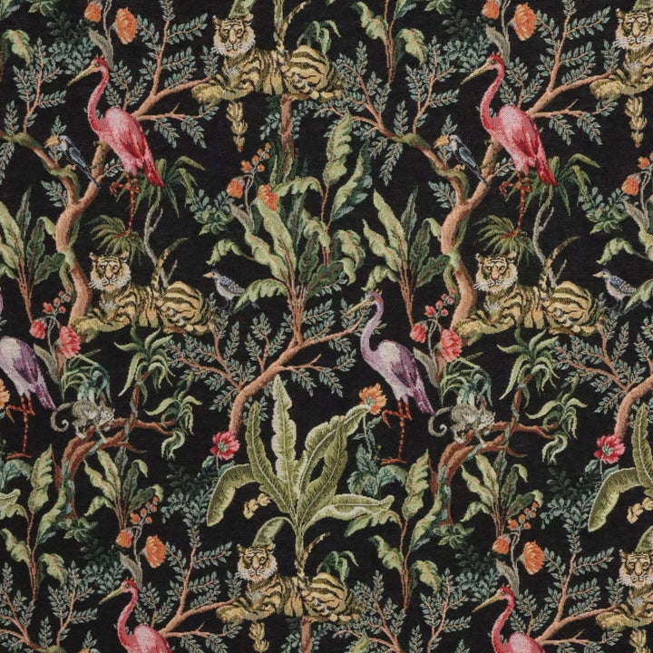 The Congo Black / Multi Tapestry Fabric