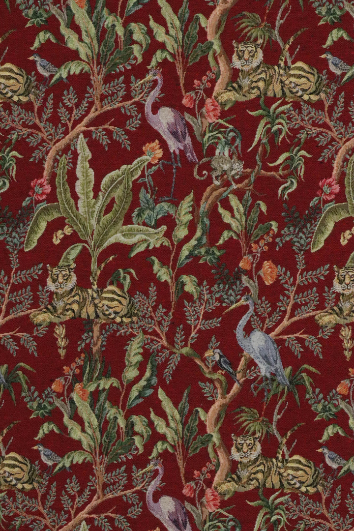 The Congo Red / Multi Tapestry Fabric