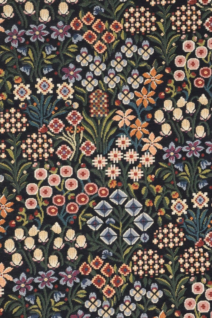 Antique Floral Craft Tapestry Fabric