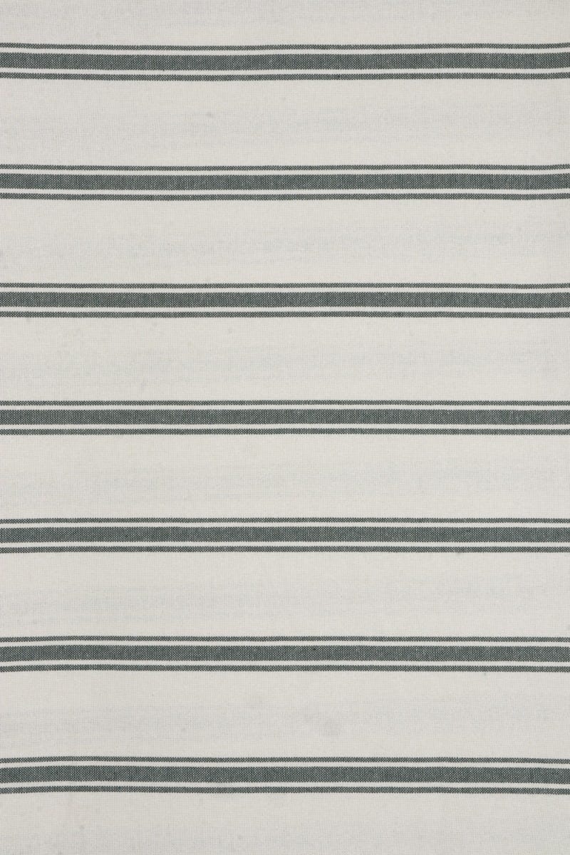 Limoges Stripe Green Double Width Fabric