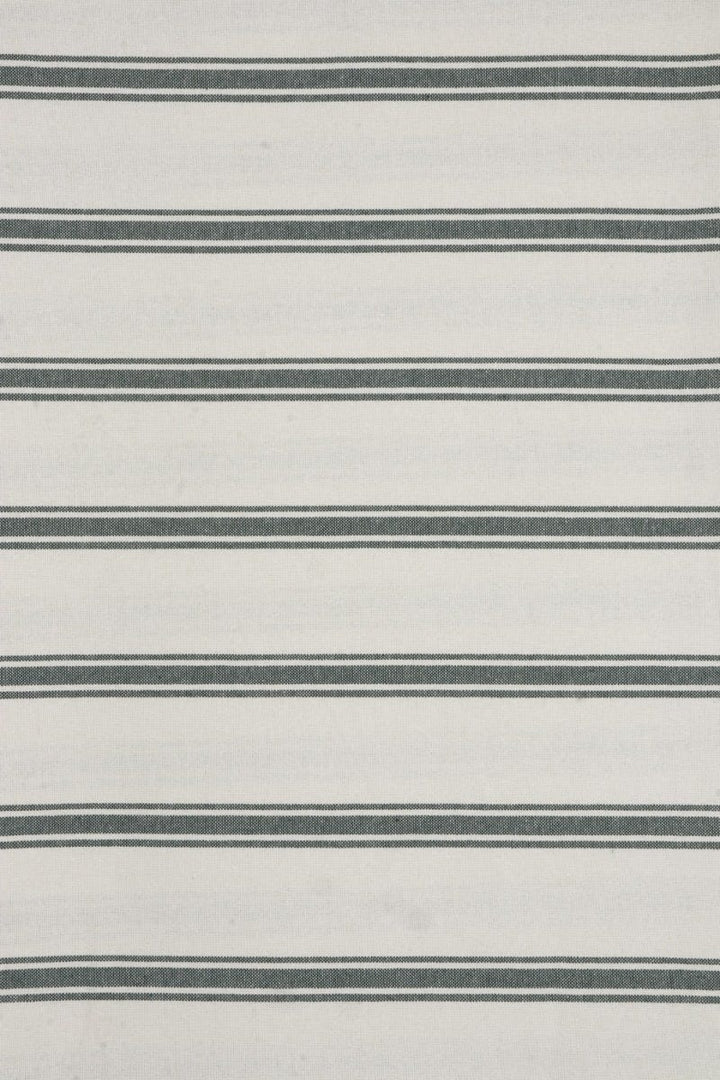 Limoges Stripe Green Double Width Fabric