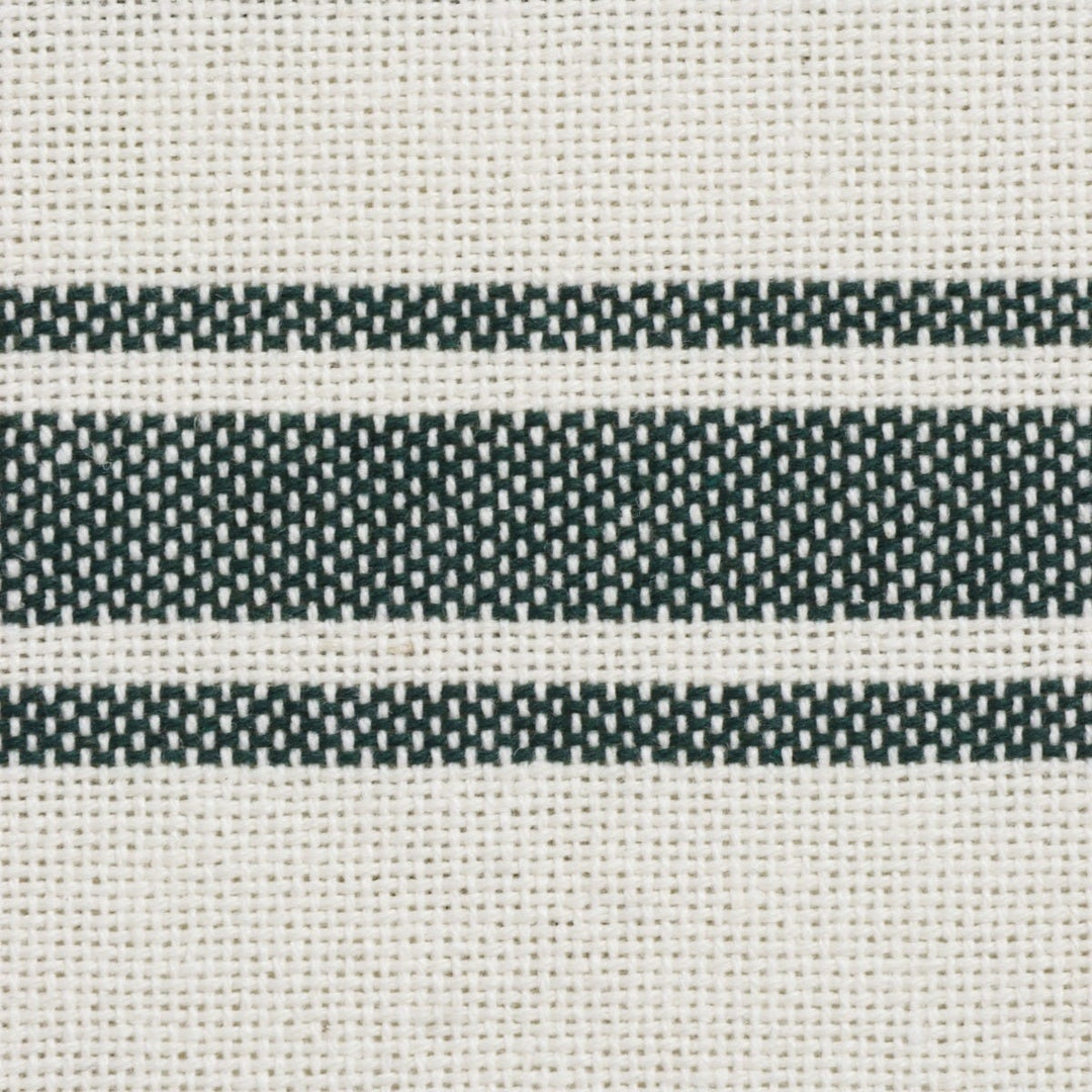 Limoges Stripe Green Double Width Fabric