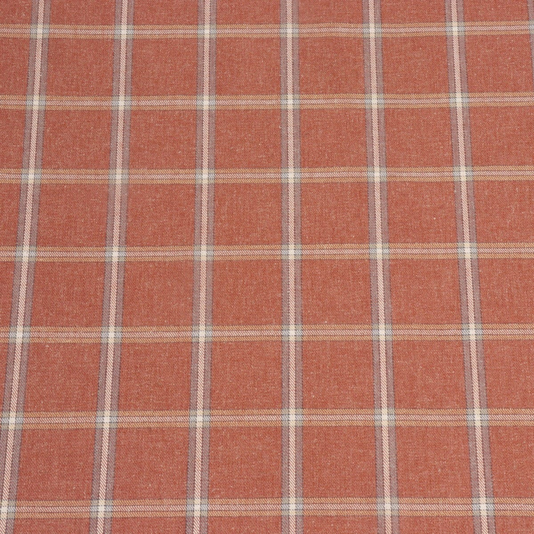 ILIV Windsor Check Henna Fabric