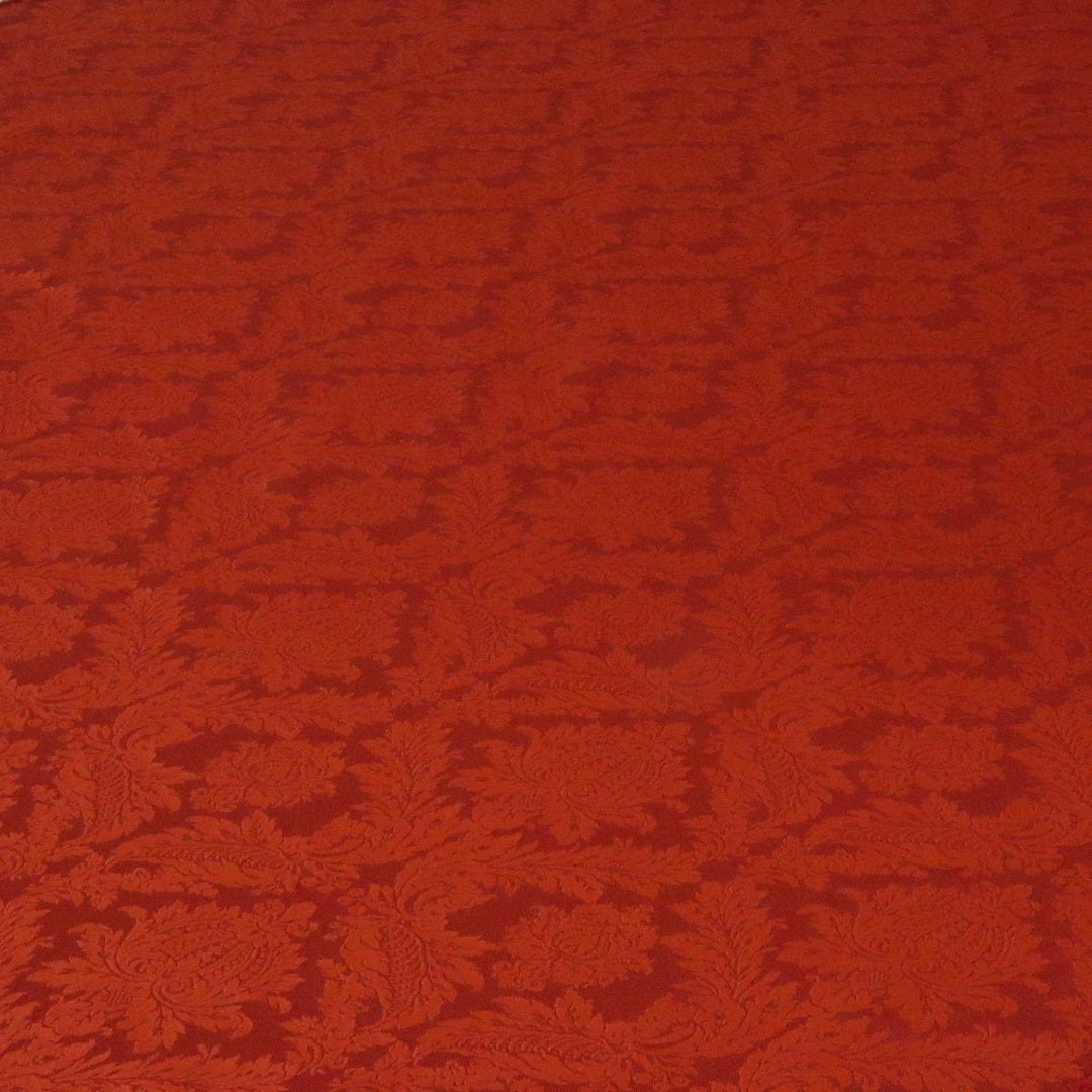 Alderton Luxury Damask Paprika Fabric