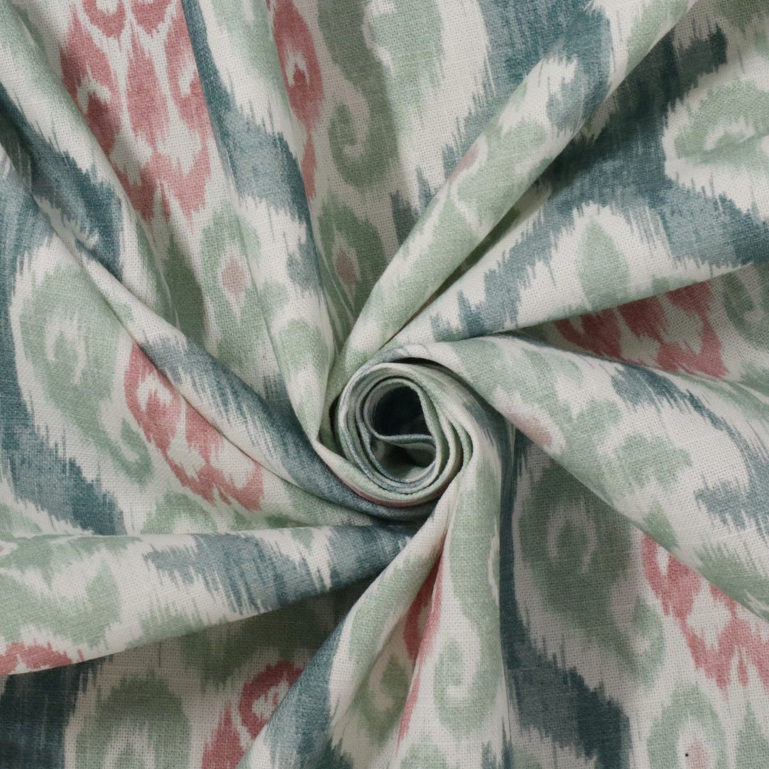 Chess Designs Arlo Sage Ikat Fabric