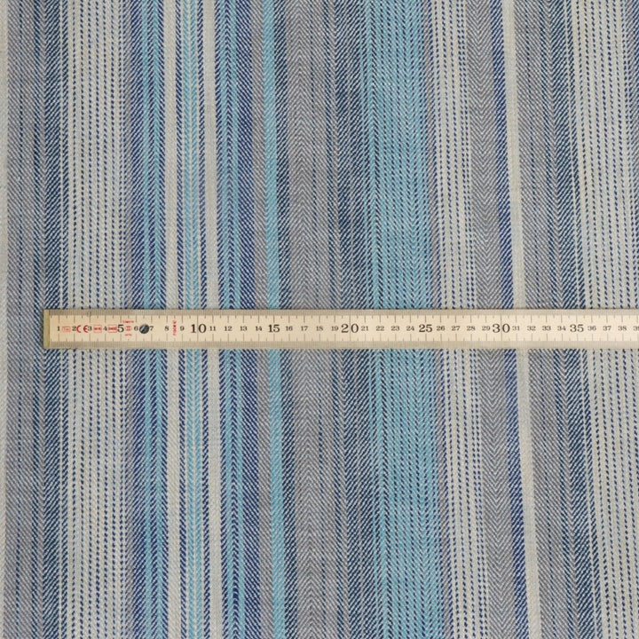 ILIV Maya Stripe Indigo Fabric