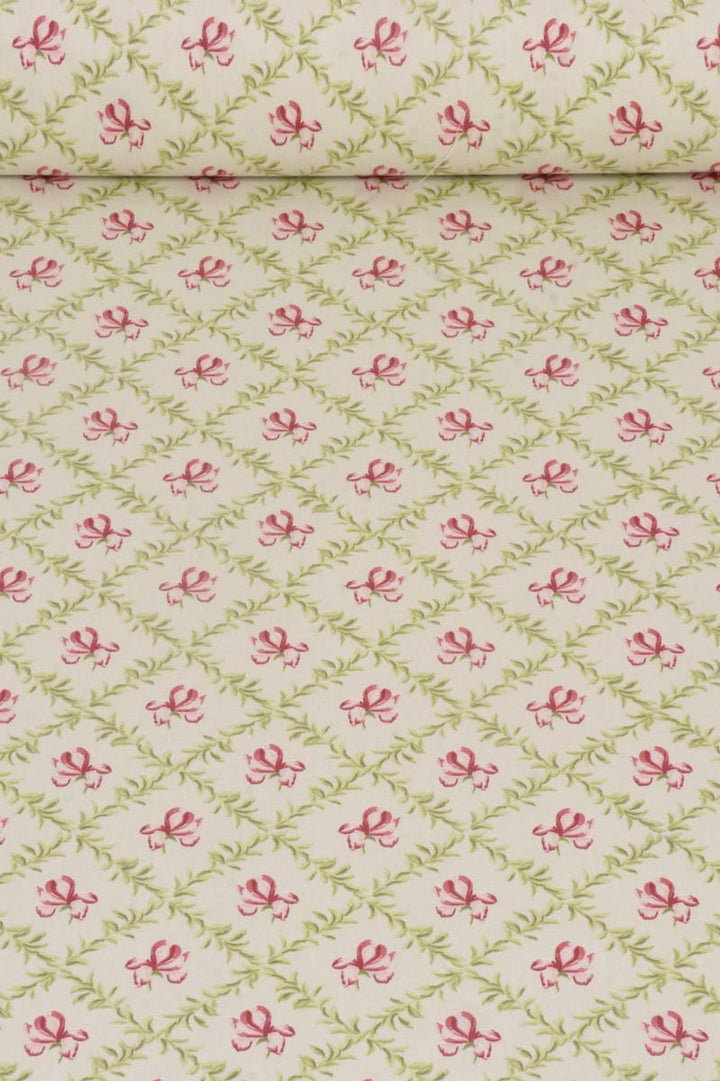 ILIV Trellis Red Fabric