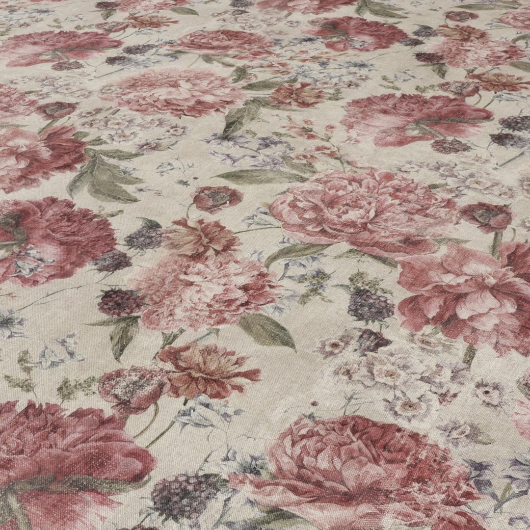 Antique Summer Peonies Fabric