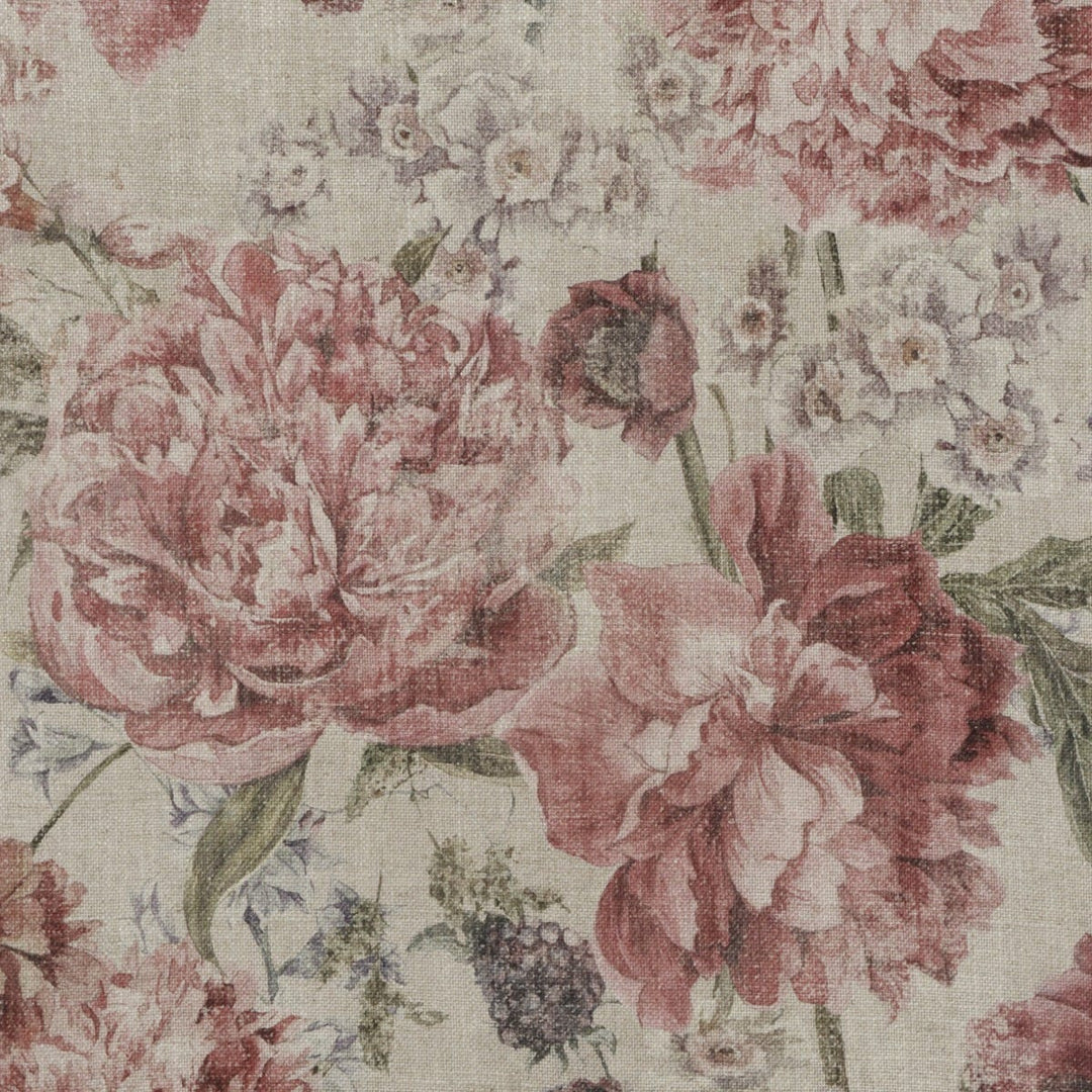 Antique Summer Peonies Fabric