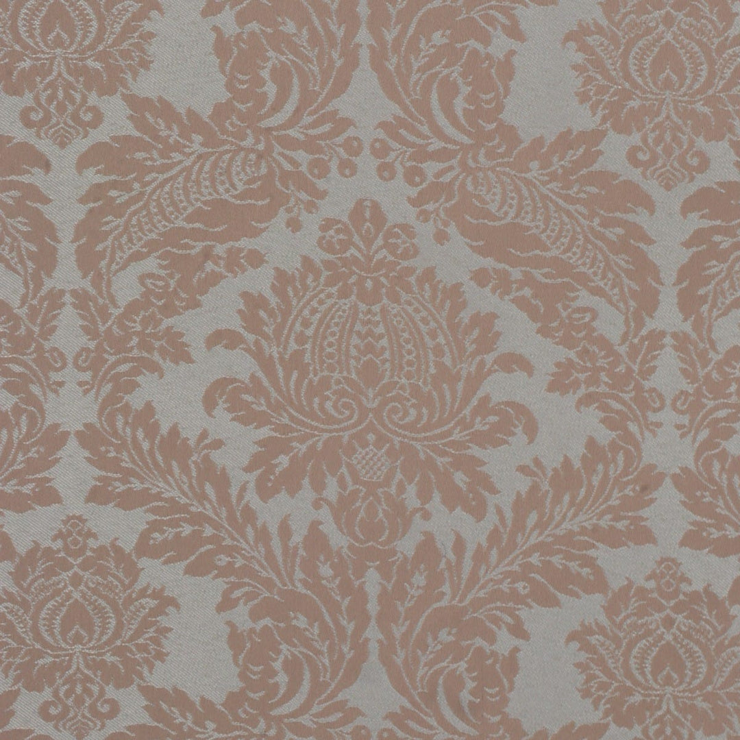 Alderton Luxury Damask Duck Egg/Taupe Fabric