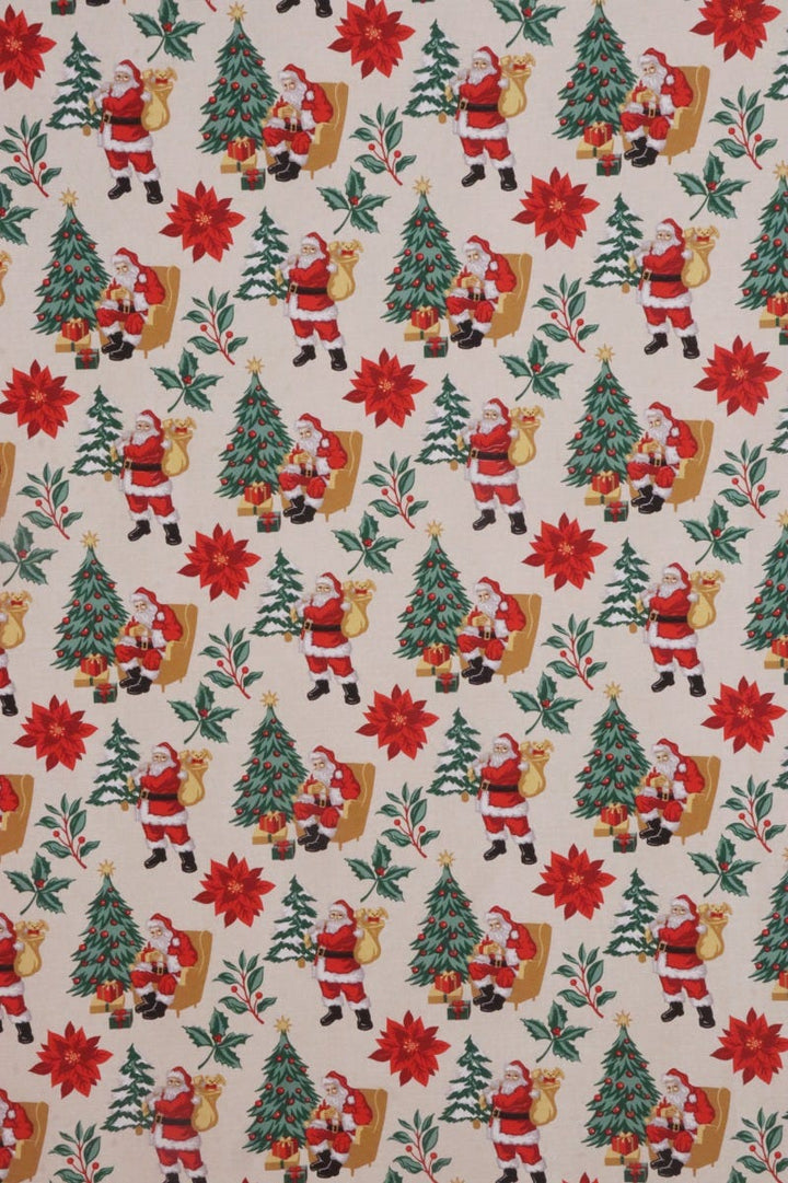 Jolly Old Saint Nick 160cm Fabric