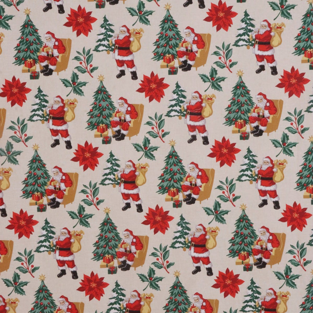 Jolly Old Saint Nick 160cm Fabric