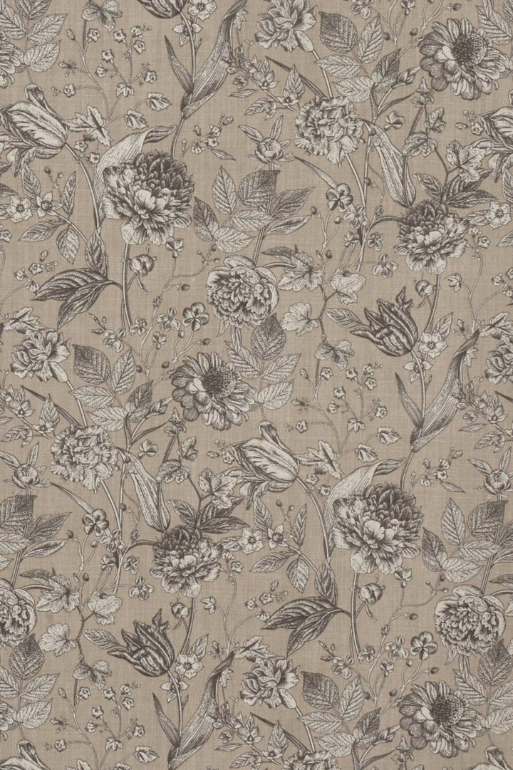 Ghislaine Floral Natural Fabric