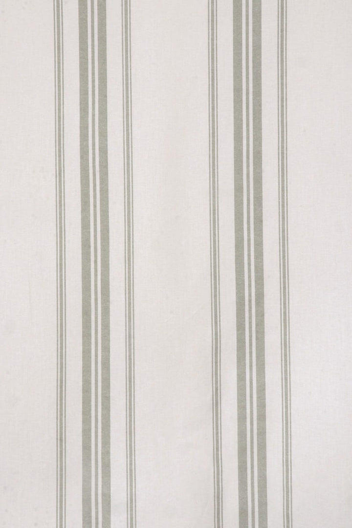 Troyes Stripe Sage Fabric