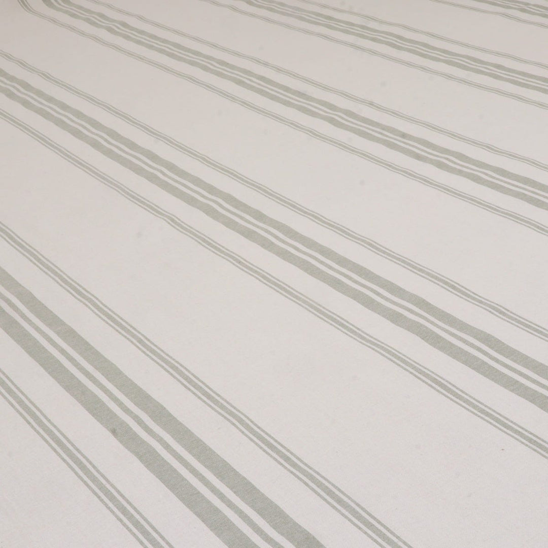 Troyes Stripe Sage Fabric