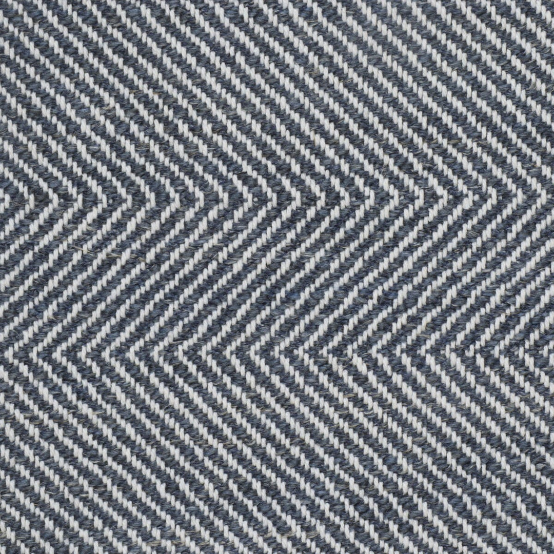 Granada Double Width Herringbone Ink Fabric