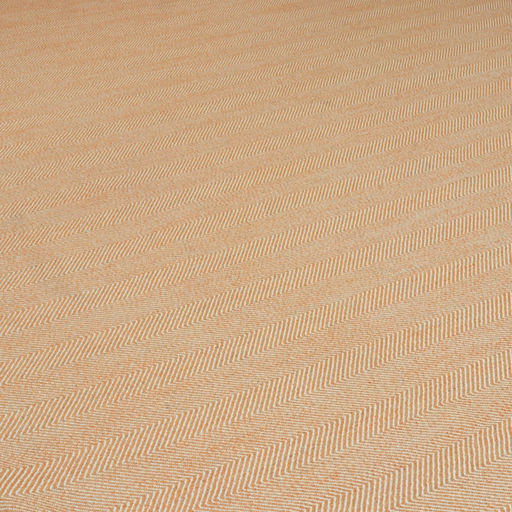 Granada Double Width Herringbone Chestnut Fabric