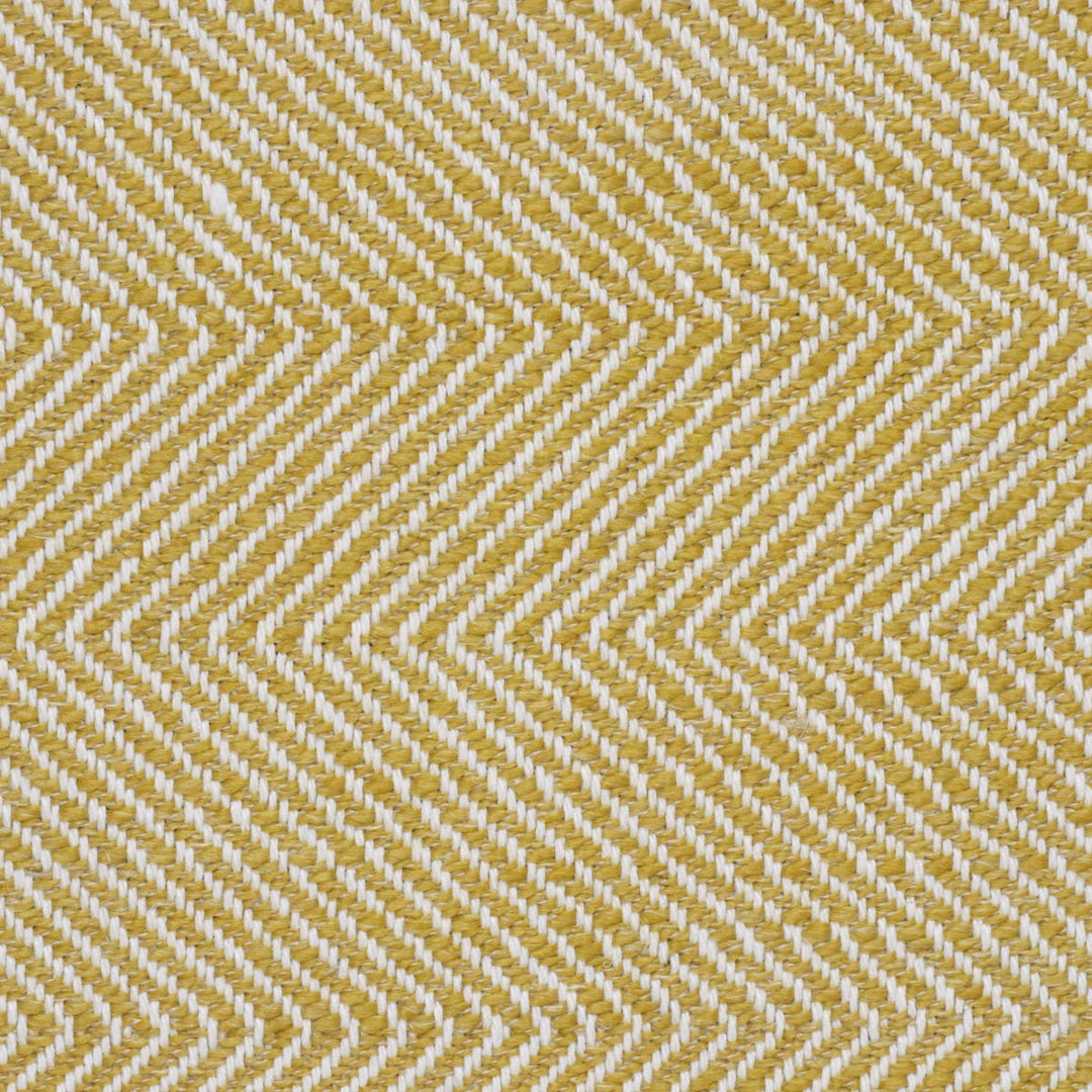 Granada Double Width Herringbone Turmeric Fabric