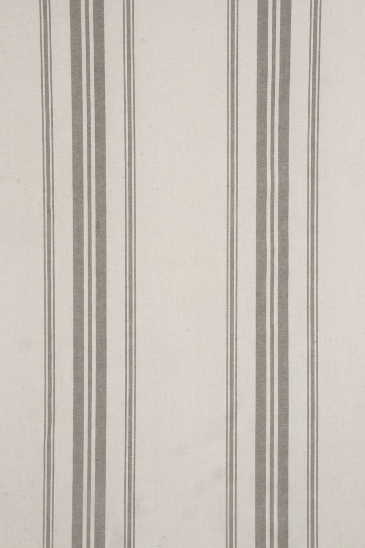 Troyes Stripe Anthracite Fabric