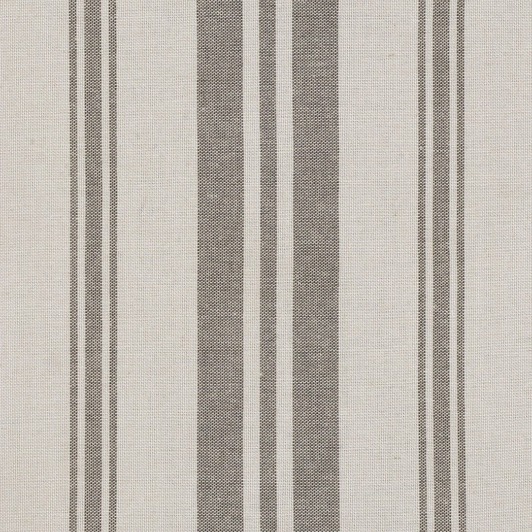 Troyes Stripe Anthracite Fabric