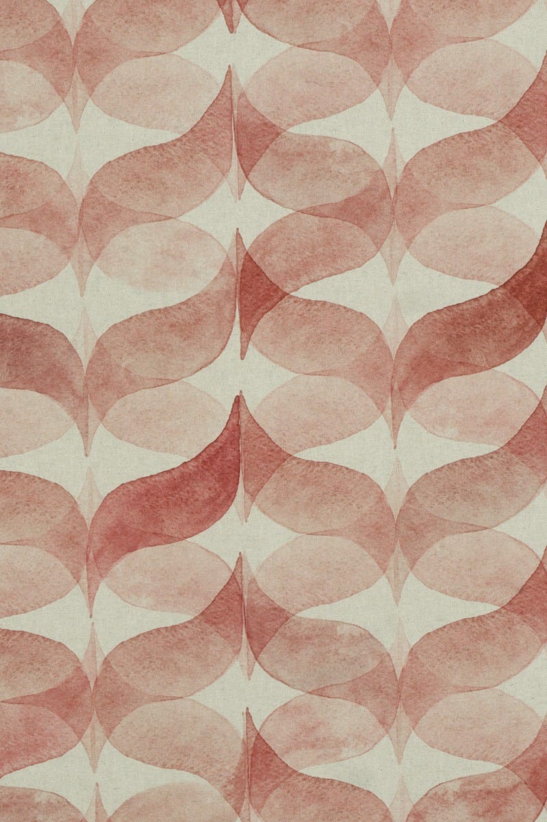 Clearance Ramona Coral Fabric