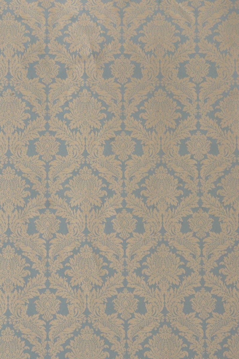 Alderton Luxury Damask Duck Egg/Gold Fabric – Foy & Co Interiors