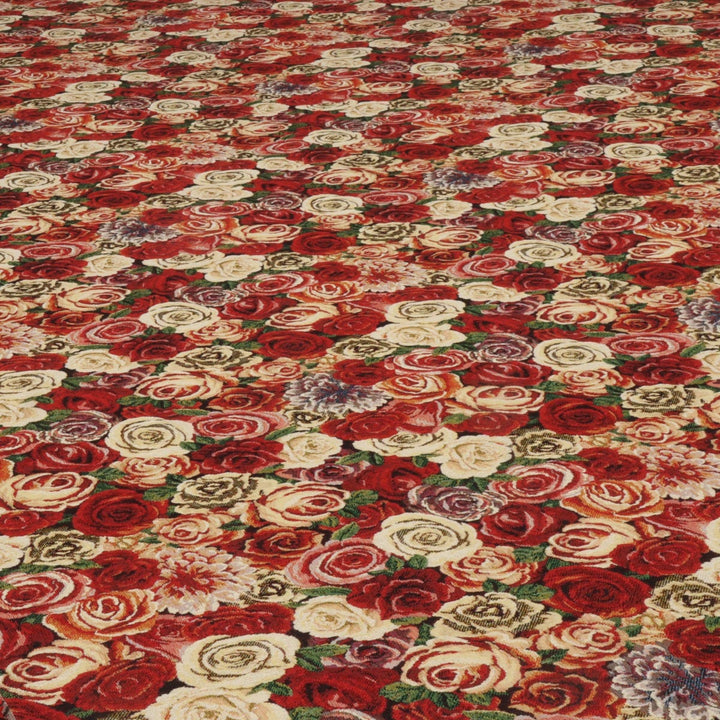 Vintage Rose Tapestry Fabric