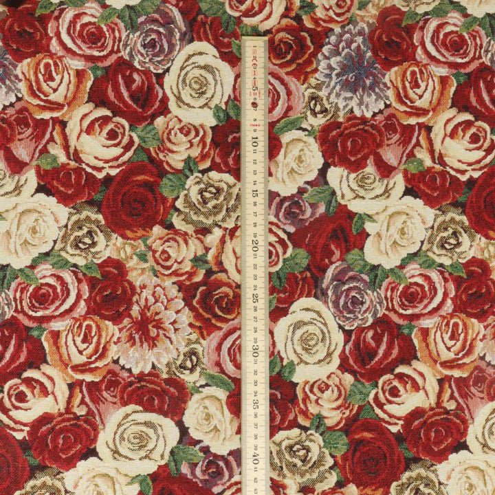 Vintage Rose Tapestry Fabric