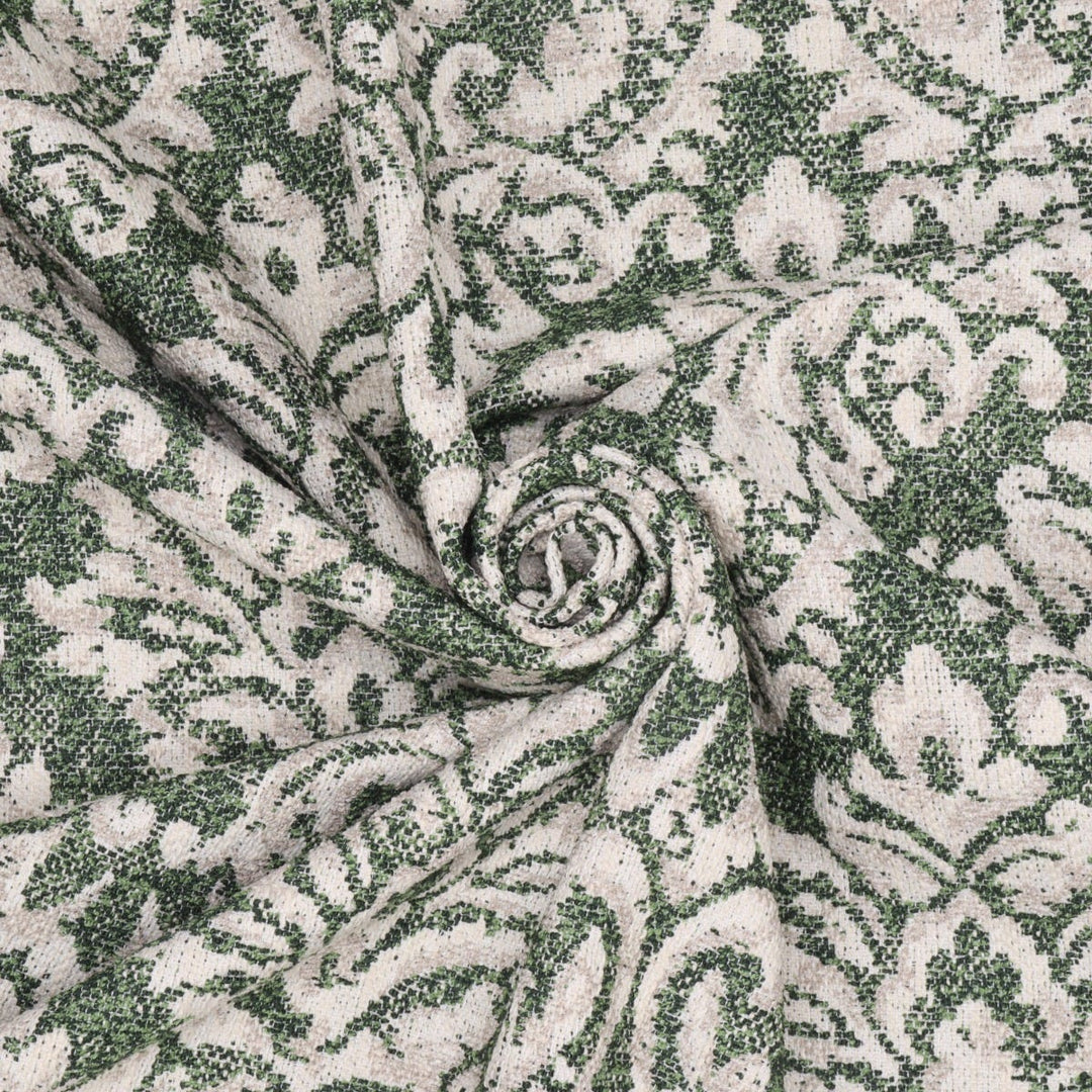 Chalfield Damask Thyme Fabric