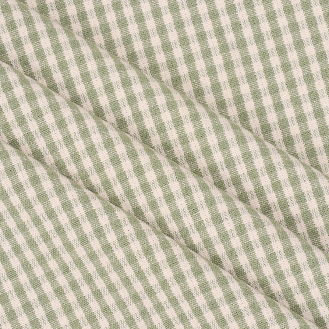 Cottage Gingham Olive Fabric