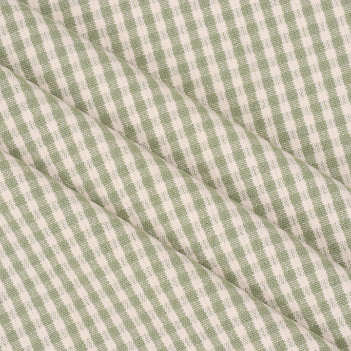 Cottage Gingham Olive Fabric