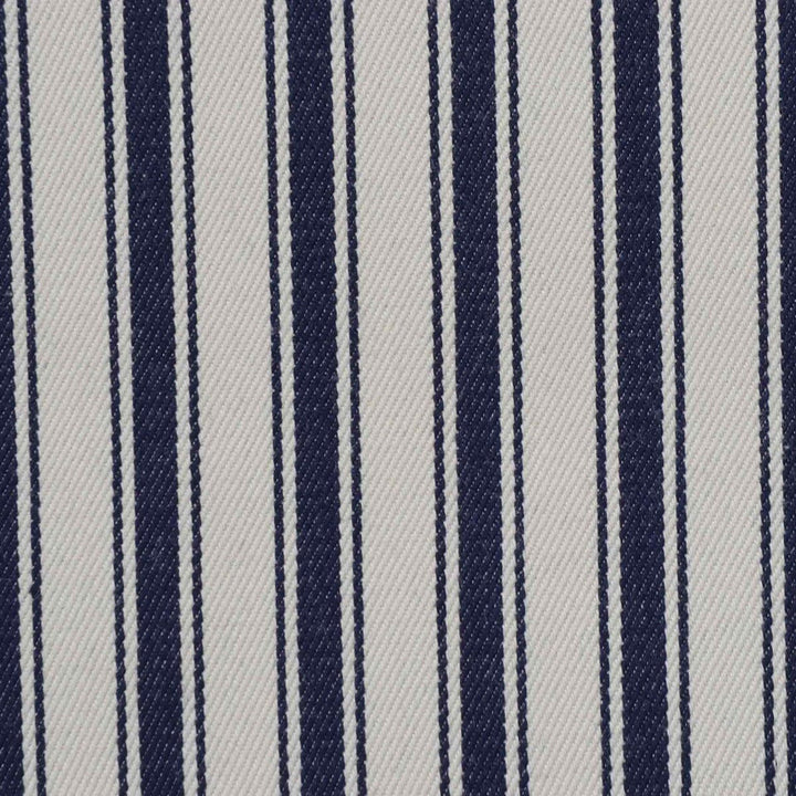 Vintage Deck Stripe Navy 100% Cotton Fabric