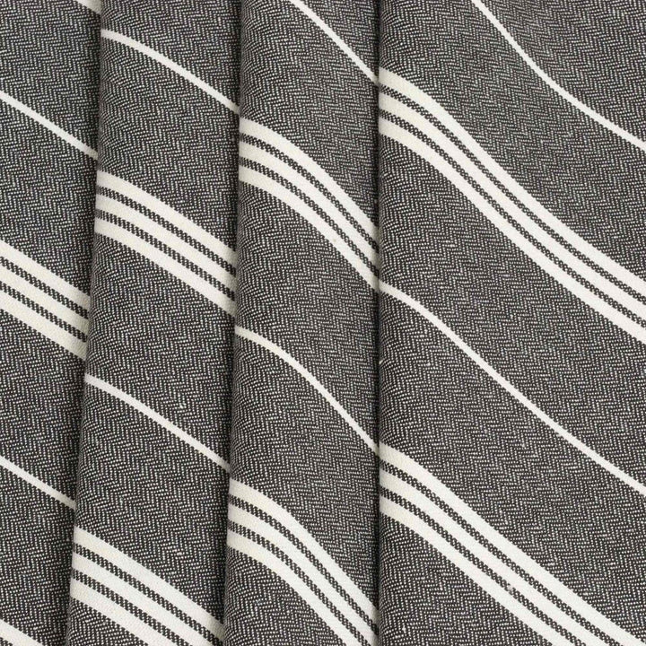 Clearance A2 Charcoal Stripe Fabric