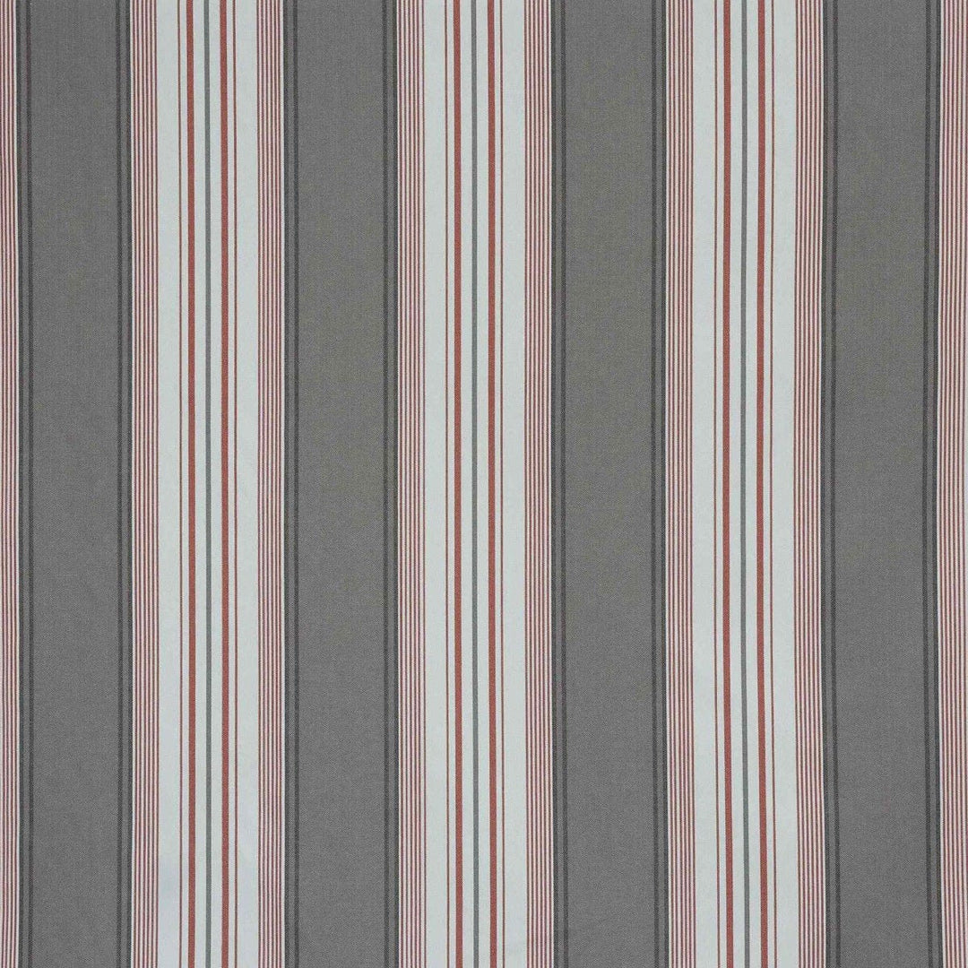 Clearance A4 Red & Brown Stripe Fabric