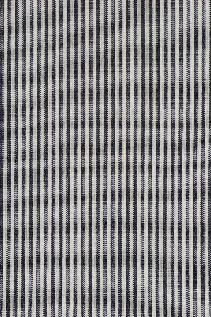 Pinstripe Navy Fabric