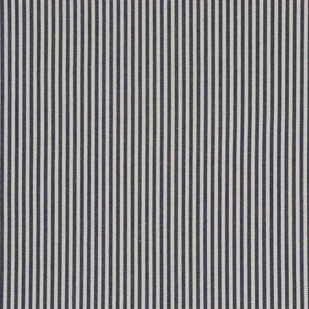 Pinstripe Navy Fabric