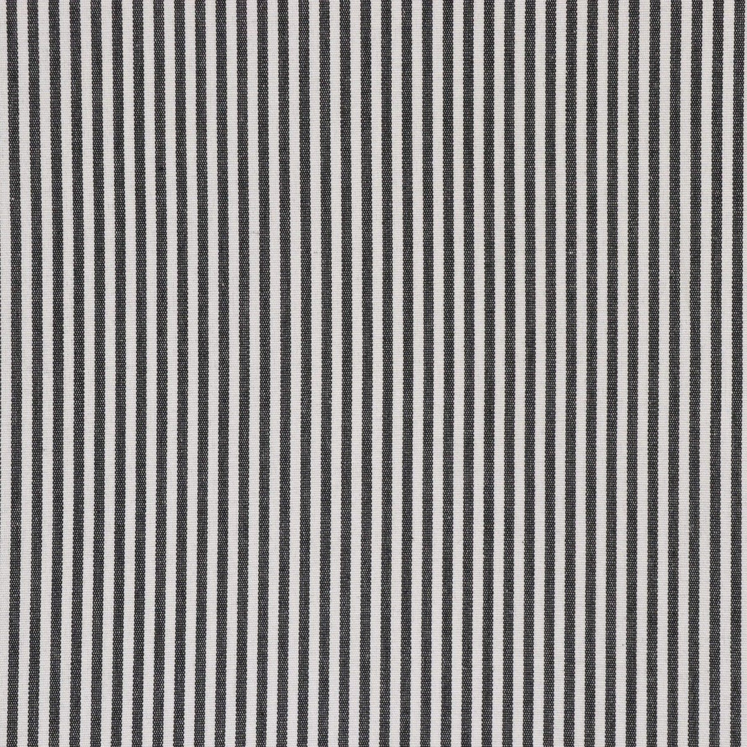 Pinstripe Charcoal Fabric